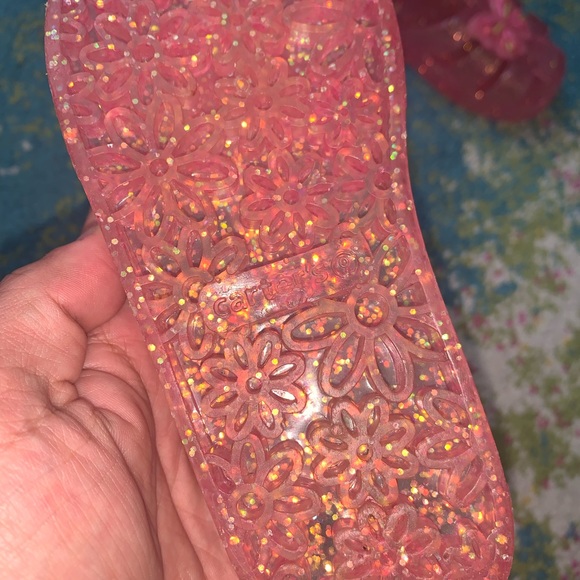 Carters Toddler Girl Butterfly Jelly Sandals - Picture 5 of 7